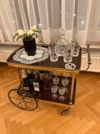 Vintage bar trolley / serving cart, Huis en Inrichting, Barren, Ophalen, Zo goed als nieuw