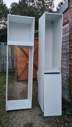 keuken kasten Ikea hoog & laag wit hoogglans, Huis en Inrichting, Keuken | Keukenelementen, Ophalen of Verzenden, Gebruikt, Wit