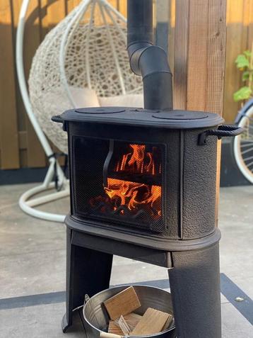 Gietijzeren Buitenkachel Tuinhaard Vulture Buitenkeuken BBQ beschikbaar voor biedingen