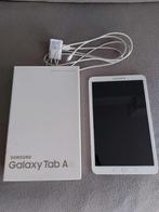 Samsung Galaxy Tab A 10.1 16GB Wifi Wit incl. hoes, Wi-Fi en Mobiel internet, 16 GB, Uitbreidbaar geheugen, Tab