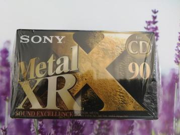 5 X Sony Metal XR 90 type IV uit 1999 in blister beschikbaar voor biedingen