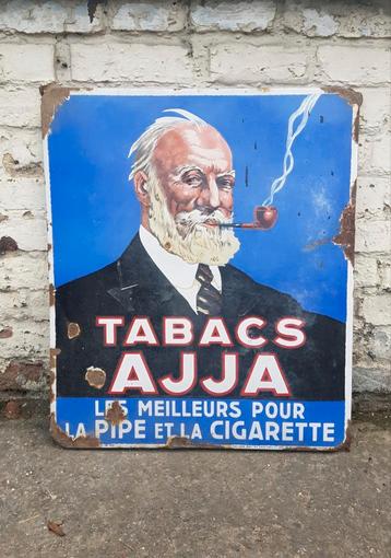 Geëmailleerd bord TABACS AJJA  beschikbaar voor biedingen