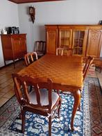 Complete retro living eetkamer, Ophalen, Gebruikt, Retro, 4 tot 6 stoelen