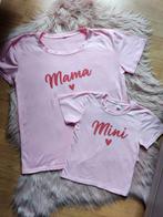 Mama en dochter matching t-shirt, Comme neuf, Fille, Chemise ou À manches longues, Enlèvement ou Envoi