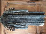 Stoere Imitatie bontmantel in leopard.  MAAT38>>42., Enlèvement ou Envoi, Comme neuf, Brun