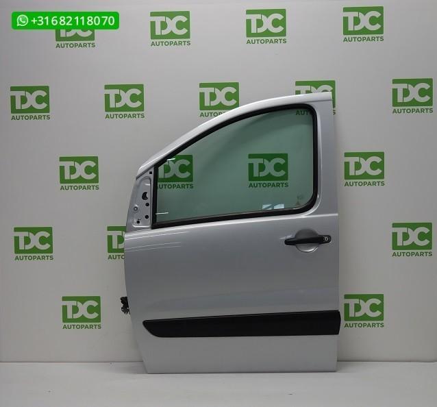 Citroen Jumpy ('07-'16) Voorportier links zilvergrijs, Auto-onderdelen, Carrosserie, Deur, Citroën, Voor, Links, Gebruikt, Ophalen of Verzenden