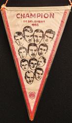 1960-70s RSC Anderlecht sublieme vintage vaandel vaantje, Verzamelen, Ophalen of Verzenden, Zo goed als nieuw, Spel