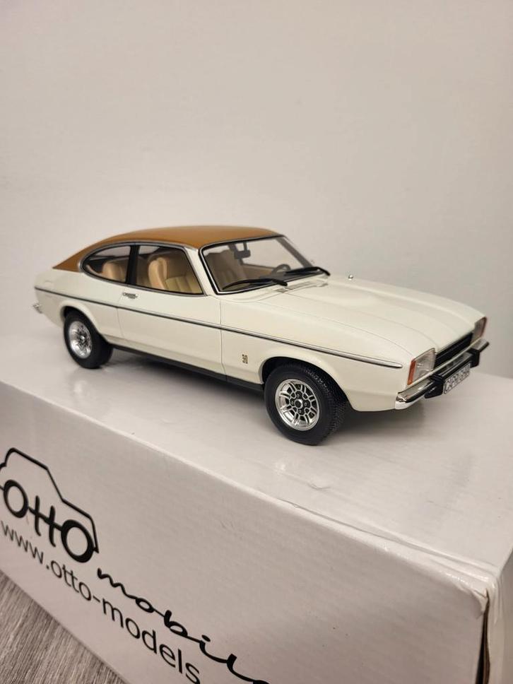 1:18 OttO OttOmobile OT090 Ford Capri Mk2 3.0L V6, Hobby en Vrije tijd, Modelauto's | 1:18, Nieuw, Auto, OttOMobile, Ophalen of Verzenden