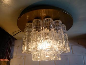 vintage plafondlamp Boris Tabacoff voor Limburg 60er beschikbaar voor biedingen
