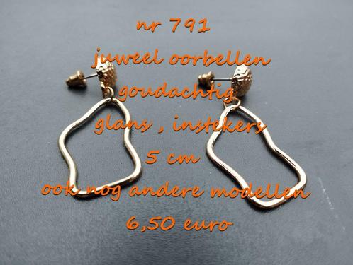 791. Juweel : oorbellen , NIEUW ,   verzending inbegrepen, Handtassen en Accessoires, Oorbellen, Nieuw, Knopjes of Stekers, Overige materialen