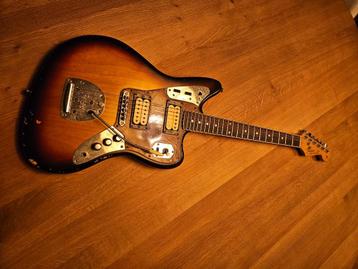 Fender Kurt Cobain jaguar, Musique & Instruments, Enlèvement ou Envoi, Neuf, Solid body, Fender