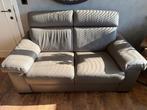 Salon 3 zit en 2zit  in natuzzi leder kleur taupe  geen coer, Huis en Inrichting, Zetels | Zetels, Ophalen, Zo goed als nieuw