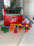 Playmobil 123 brandweerkazerne met brandweerwagen (6777), Kinderen en Baby's, Speelgoed | Playmobil, Ophalen of Verzenden, Zo goed als nieuw