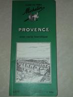 Guide Vert MICHELIN - Provence (Année 1961), Livres, Guides touristiques, Utilisé, Enlèvement ou Envoi, Guide ou Livre de voyage