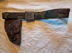ABL camo gordel en holster, Verzamelen, Ophalen of Verzenden, Landmacht, Overige typen