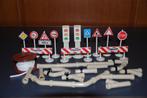 Set panneaux de signalisation et canalisations Playmobil, Enlèvement, Utilisé, Ensemble complet