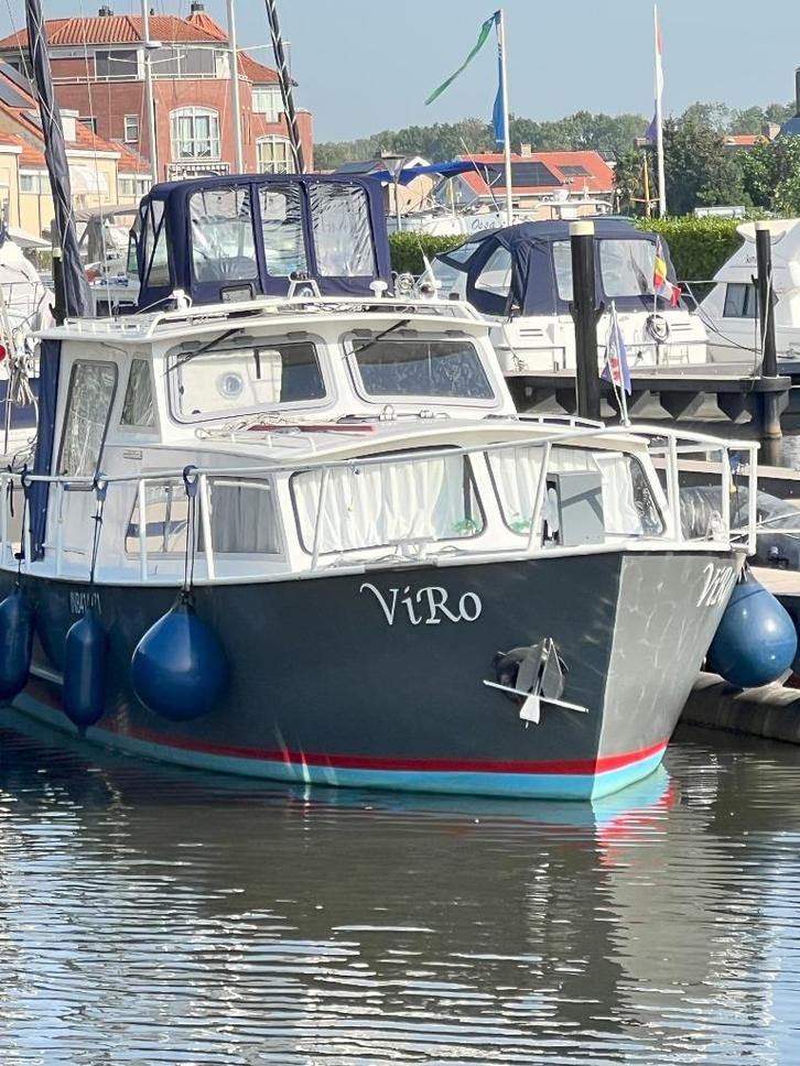 Cascaruda 830, Watersport en Boten, Motorboten en Motorjachten, Gebruikt, Staal, 6 tot 9 meter, Diesel, Binnenboordmotor, 30 tot 50 pk