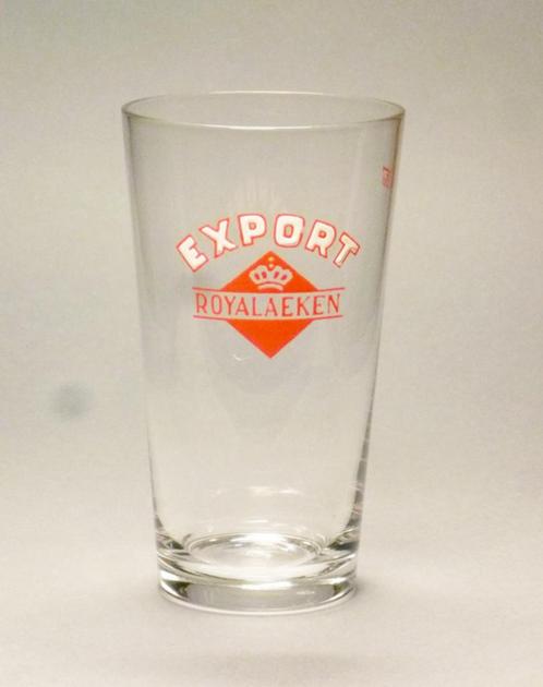 Verre Export Royalaeken Bruxelles email, Verzamelen, Biermerken, Gebruikt, Glas of Glazen, Ophalen of Verzenden