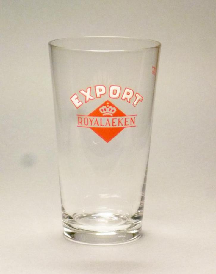 Verre Export Royalaeken Bruxelles email, Verzamelen, Biermerken, Gebruikt, Glas of Glazen, Ophalen of Verzenden
