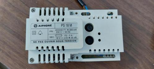 Transformateur AIPHONE PS18M - p 230Vac s 18Vdc 2A, Telecommunicatie, Overige Telecommunicatie, Gebruikt, Ophalen