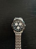 BMW horloge Tachymeter zilver, Handtassen en Accessoires, Horloges | Heren, Ophalen, Zo goed als nieuw, Zilver