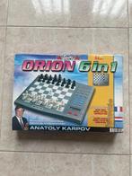 Orion Jeu D'échecs et dames (6in1) - Électronique, Hobby & Loisirs créatifs, Comme neuf, Enlèvement ou Envoi