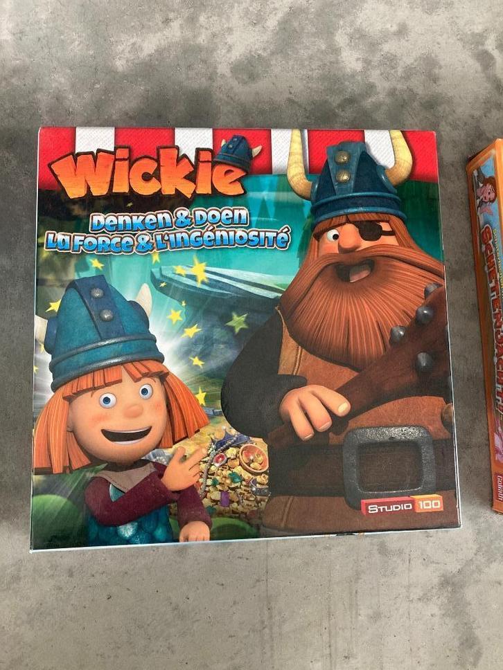 Wickie Denken & doen, Hobby en Vrije tijd, Gezelschapsspellen | Bordspellen, Gebruikt, Een of twee spelers, Drie of vier spelers