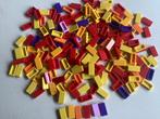 Lego tegels 1x2 felle kleuren 186 stuks / 526-4, Enlèvement ou Envoi, Utilisé, Briques en vrac, Lego
