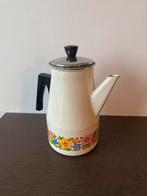 Vintage emaille koffie/thee pot, Antiquités & Art, Antiquités | Services (vaisselle) pièces, Enlèvement