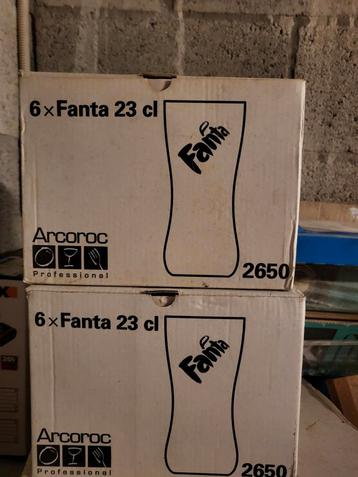 Nieuw Fanta glazen, Ophalen of Verzenden, Zo goed als nieuw