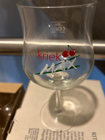 Kriek max glazen 6 stuks  beschikbaar voor biedingen