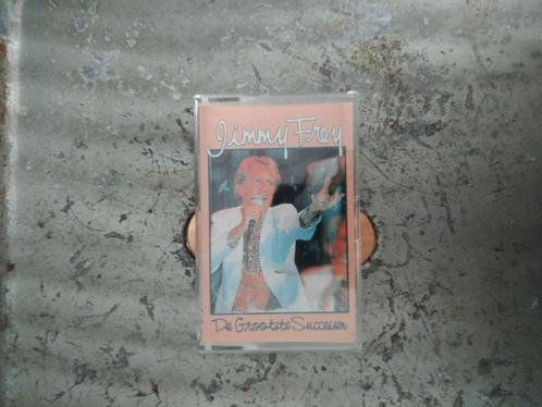 Jimmy Frey de grootste successen op tape, Cd's en Dvd's, Cassettebandjes, Origineel, Nederlandstalig, 1 bandje, Met bewaardoos, rek of koffer
