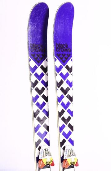 177.7 cm freestyle ski's BLACK CROWS VIATOR, blue/white, Sport en Fitness, Gebruikt, Verzenden, Carve, Head