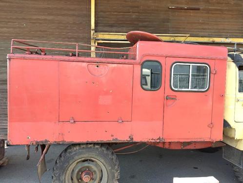 Unimog 404 brandweer TLF8 Opbouw, Auto-onderdelen, Carrosserie, Achterklep, Mercedes-Benz, Oldtimer onderdelen, Achter, Gebruikt