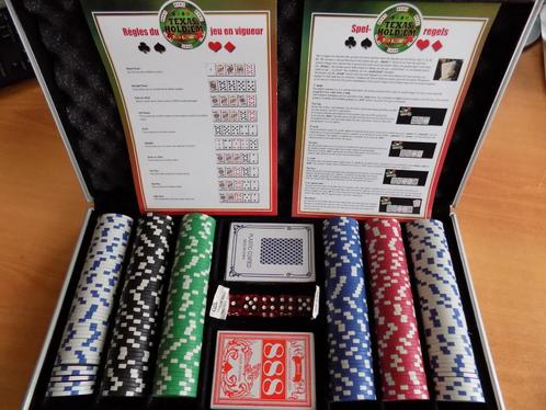 Mallette Poker, Hobby en Vrije tijd, Gezelschapsspellen | Kaartspellen, Nieuw, Ophalen