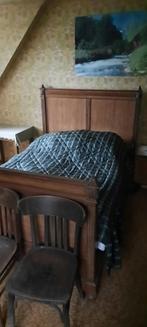 Rustiek bed, Huis en Inrichting, Ophalen, Gebruikt, Bruin, Klassiek