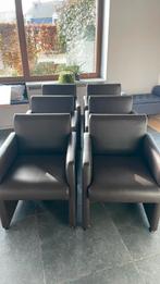 6 leren zetels/ stoelen, Ophalen, Zo goed als nieuw