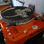 Te koop: DJ-Tech Vinyl USB 2.0 draaitafel (Orange Edition, Muziek en Instrumenten, Ophalen of Verzenden, Zo goed als nieuw, Draaitafel