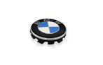 BMW naaf embleem logo zwart blauw wit chrome 65 mm nieuw 361, Auto-onderdelen, Ophalen of Verzenden, Gebruikt