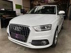 Audi Q3 2.0 TDi Quattro S tronic S Line Pano Leder GPS, Autos, SUV ou Tout-terrain, 5 places, Jantes en alliage léger, Cuir