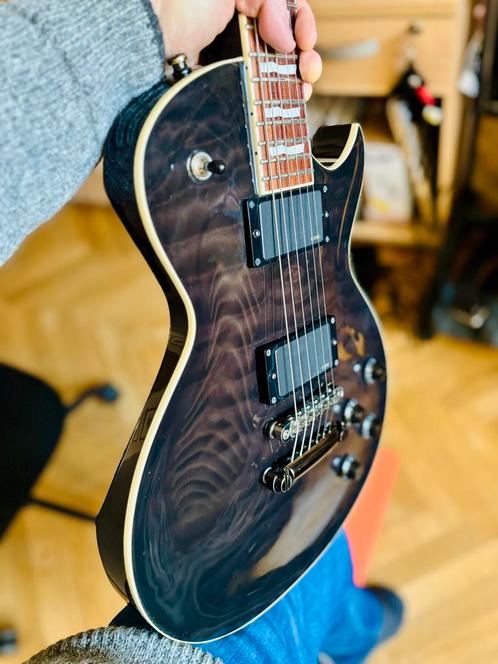 ESP Eclipse II - 4 knoppen (verboden), Muziek en Instrumenten, Snaarinstrumenten | Gitaren | Elektrisch, Zo goed als nieuw, Solid body