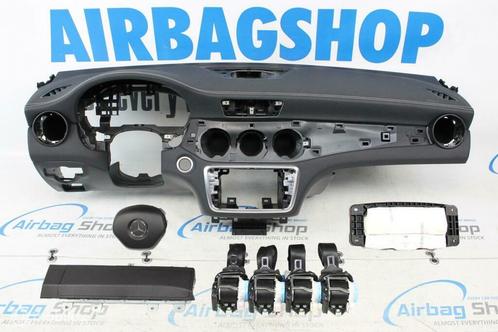 Airbag set Dashboard wit stiksels Mercedes CLA Klasse C117, Auto-onderdelen, Dashboard en Schakelaars, Gebruikt, Ophalen of Verzenden
