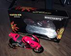 Vélo d'essai Valentino Rossi Minichamps 1:12 pour l'été 2001, Enlèvement ou Envoi, Comme neuf, 1:9 à 1:12, Moteur