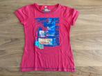 Roze-rode T-shirt 'Beach' - Zeeman - maat 134/140, Enfants & Bébés, Vêtements enfant | Taille 134, Fille, Chemise ou À manches longues