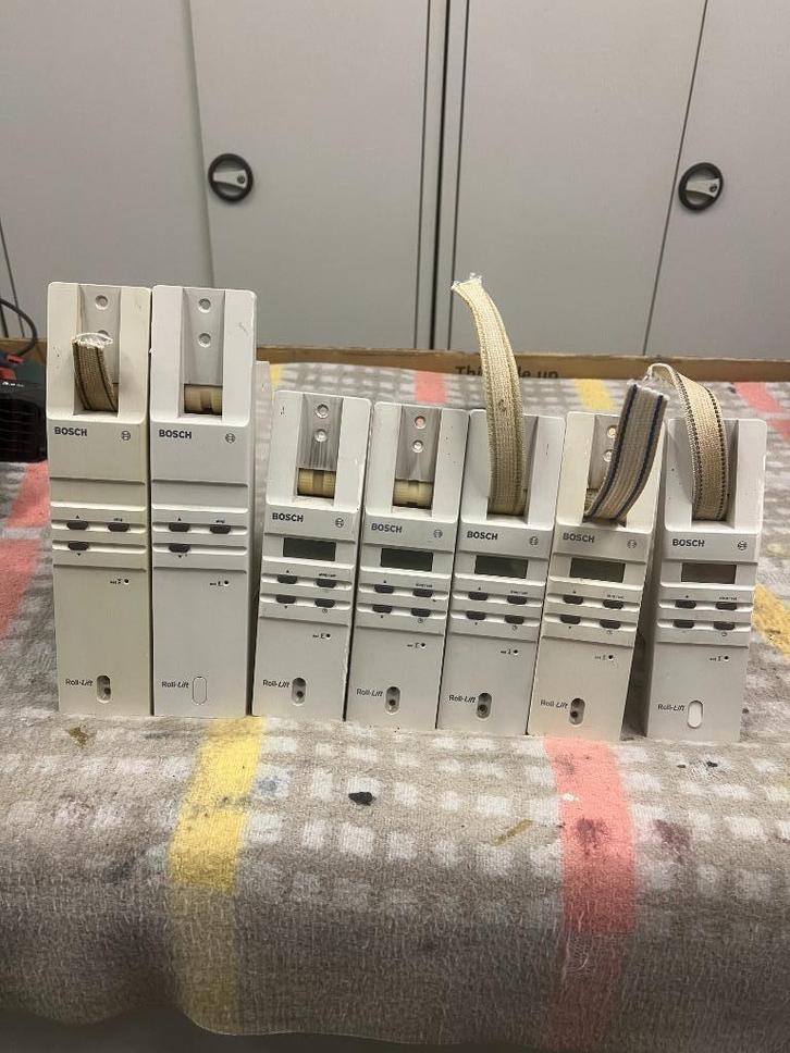 rolluikmotors BOSCH, Doe-het-zelf en Bouw, Rolluiken, Gebruikt, Ophalen