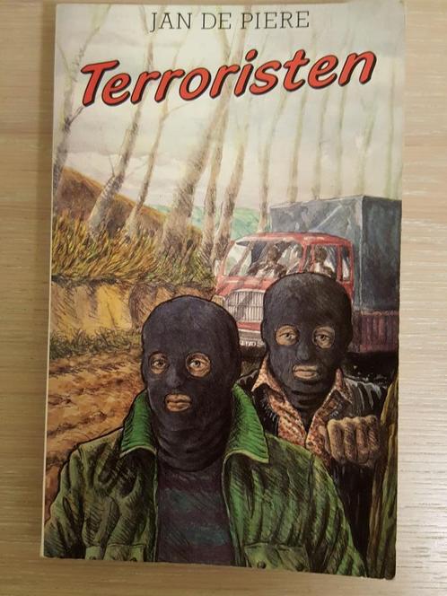 Vakantieliteratuur - jeugdboeken Davidsfonds: “Terroristen”, Boeken, Kinderboeken | Jeugd | 10 tot 12 jaar, Gelezen, Fictie, Ophalen of Verzenden