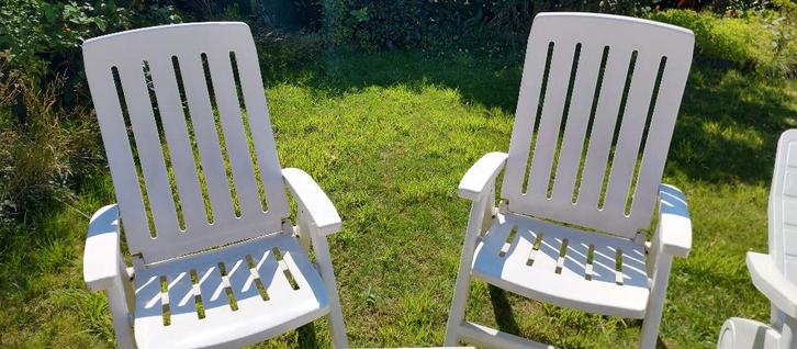 Tuinmeubelen, Tuin en Terras, Tuinstoelen, Inklapbaar, Stapelbaar, Verstelbaar, Ophalen