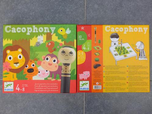 Cacophony, jeu de coopération pour enfants - 4-8 ans - Djeco, Hobby en Vrije tijd, Gezelschapsspellen | Bordspellen, Zo goed als nieuw