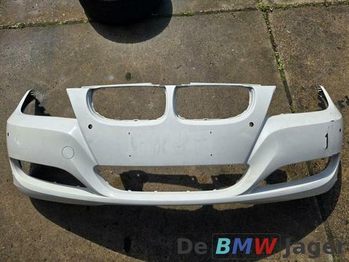 Voorbumper wit BMW 3-serie E90 LCI E91 LCI 51110036838, Auto-onderdelen, Carrosserie, Bumper, BMW, Voor, Gebruikt, Ophalen of Verzenden