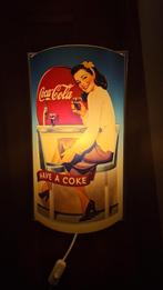 Zeldzame Coca-Cola reclame, Have a coke, gebogen - verlicht, Ophalen of Verzenden, Gebruikt, Lichtbak of (neon) lamp
